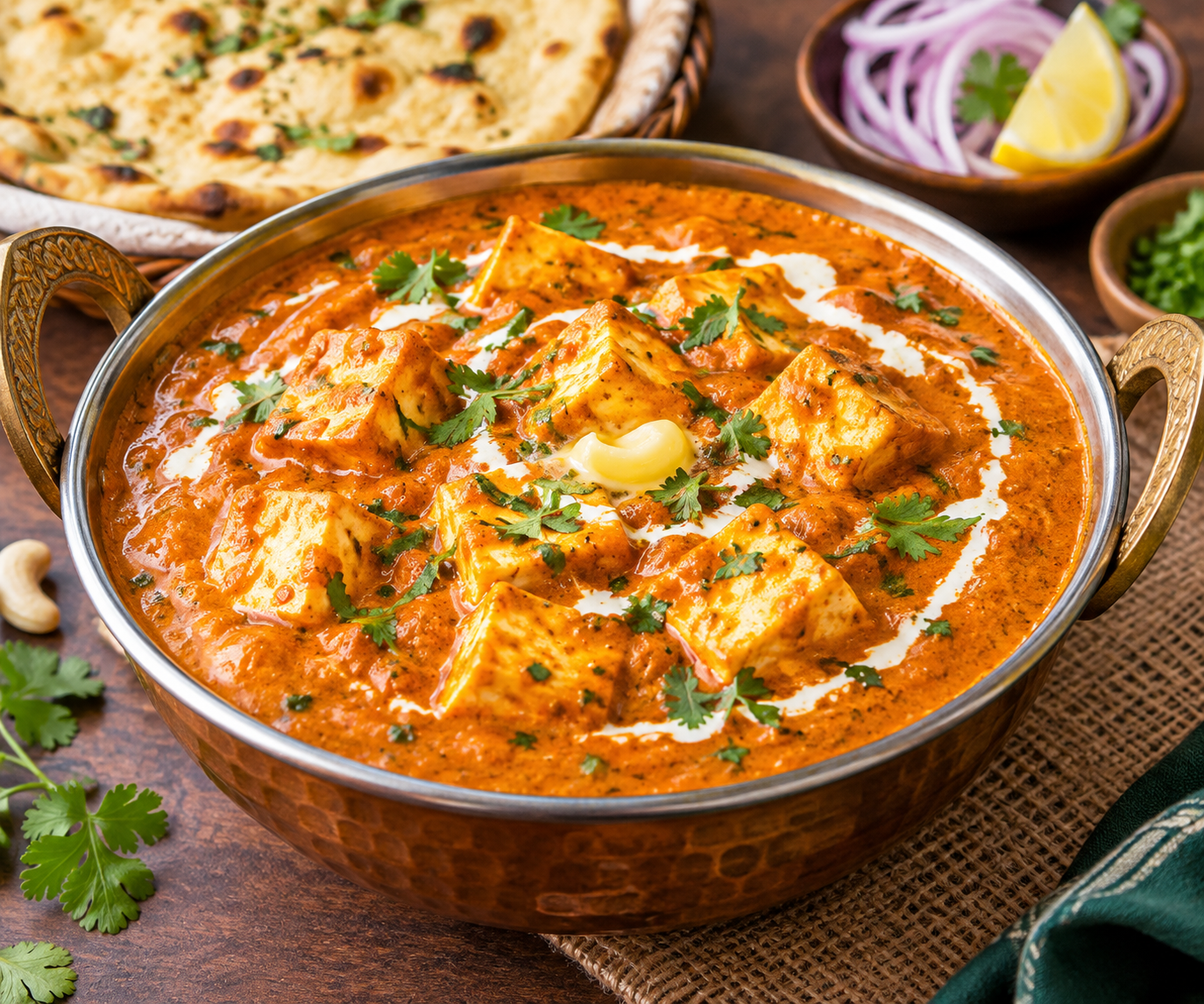 Easy Homemade Paneer Butter Masala Recipe